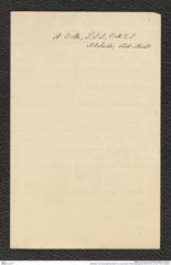 Nachlass Franz Steindachner, Brief von Louis Gal an Franz Steindachner (30.09.1911), Inv.Nr. 149.19, Seite 4